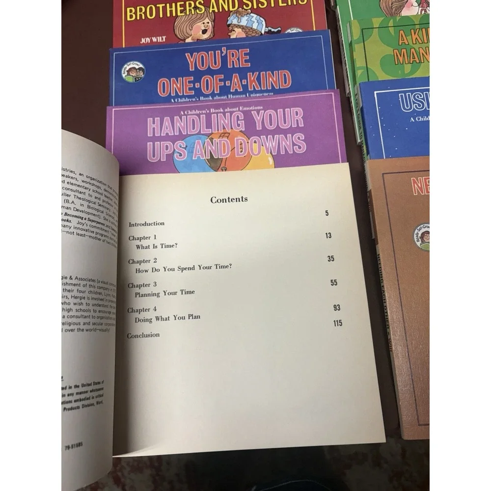 Lot of 14 Joy Wilt children's guides vintage TPB‎ Ready-Set-Grow Series